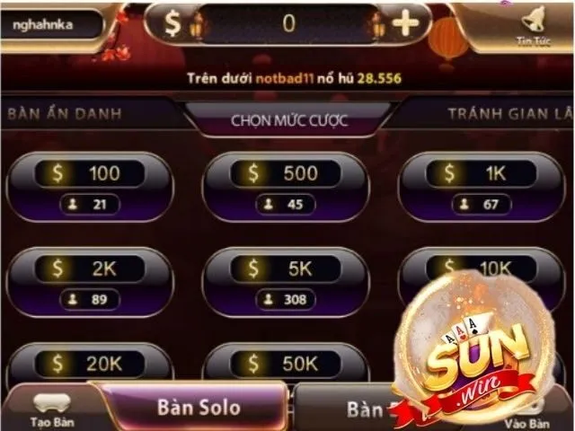 Nạp tiền vào tài khoản