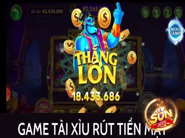 Rút tiền mặt khi chơi tài xỉu nhanh gọn thể hiện độ xanh chín