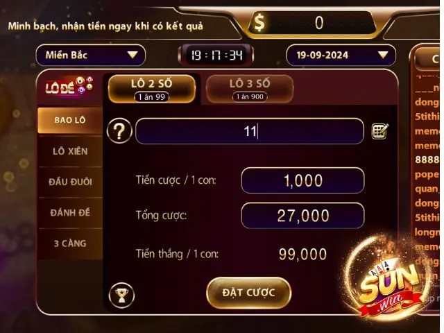 Thế nào là hình thức chơi lô đề kép khung 1 ngày
